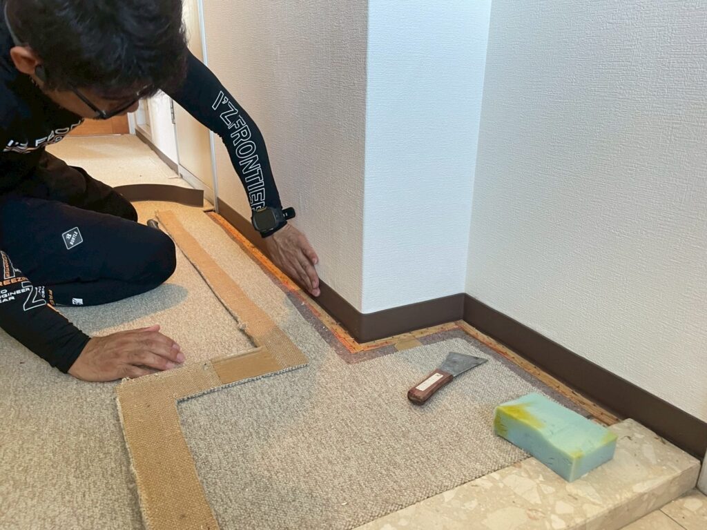 しっかりと目と手で確認しています。